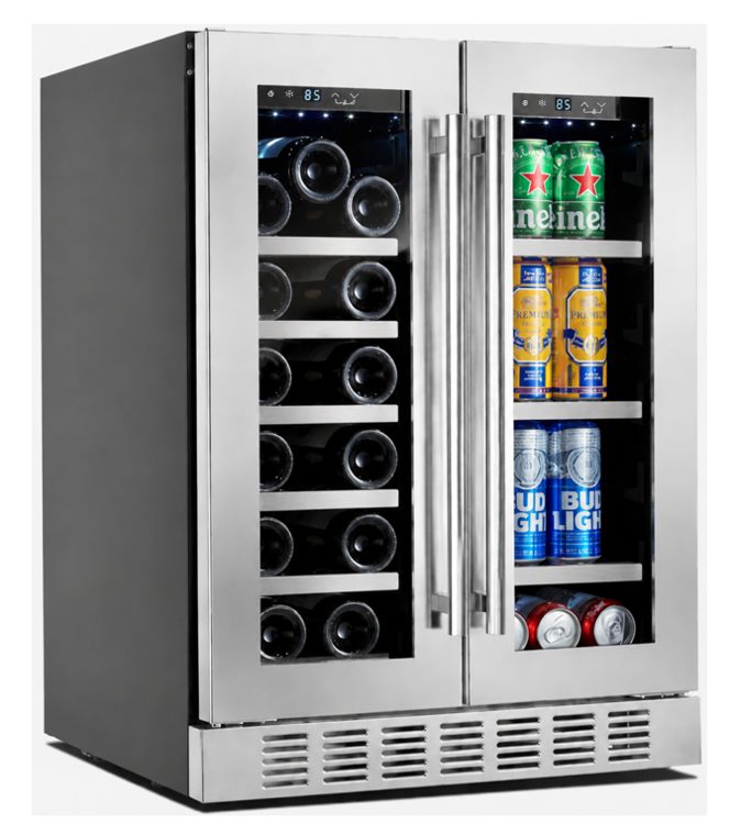 JC-150WM — Wine & beverage center, French door