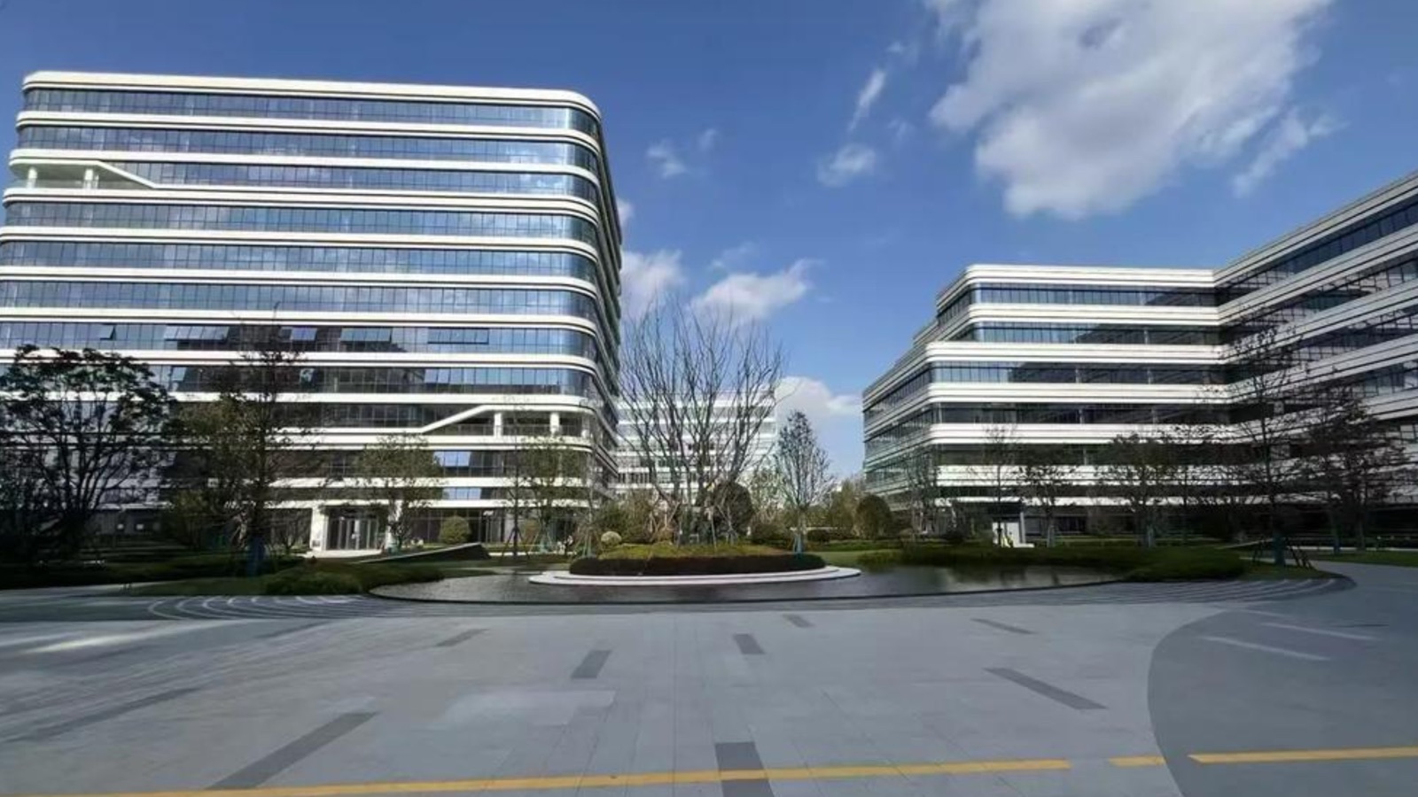 A real industrial park in China — paying a registered business, not a stranger